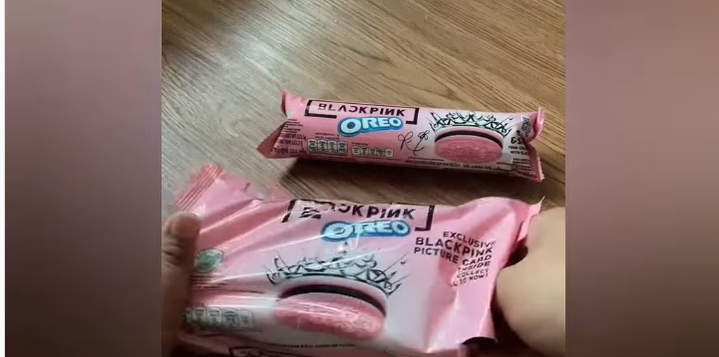 Bukan Photocard Member, Warganet Ini Kena Prank Malah Dapat Foto Faras di Oreo BLACKPINK