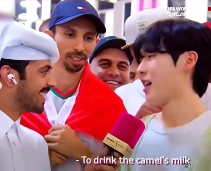 Viral Suporter Korea Selatan di Piala Dunia 2022 Fasih Bahasa Arab
