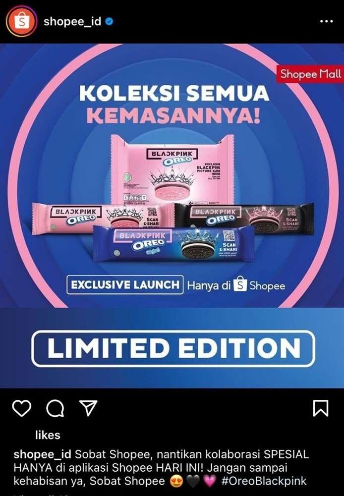 Jangan Sedih, Oreo Blackpink Bisa Dibeli Secara Online Mulai Hari Ini!