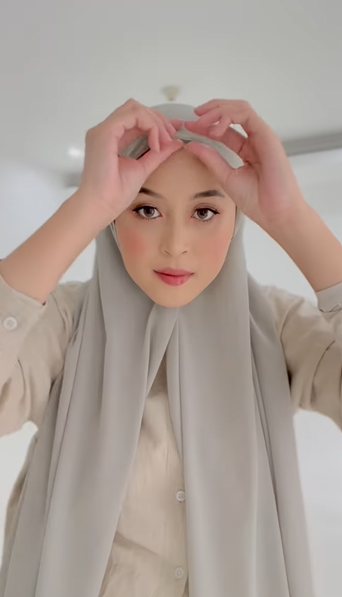 Merapikan Pashmina