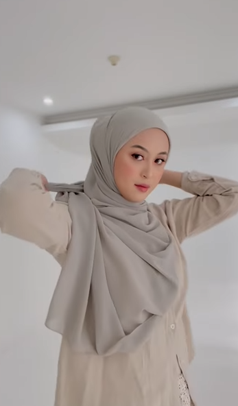 Merapikan Pashmina