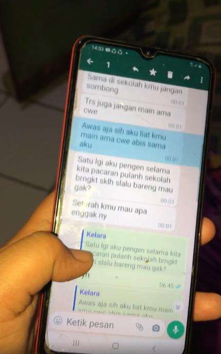 Kocak obrolan anak SD saat pacaran di WA.