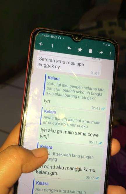 Kocak obrolan anak SD saat pacaran di WA.