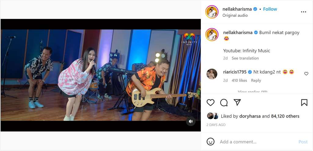 Nella Kharisma joget pargoy