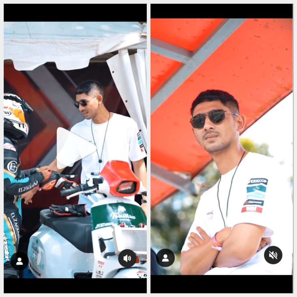 Penampilan model rambut baru Arya Saloka