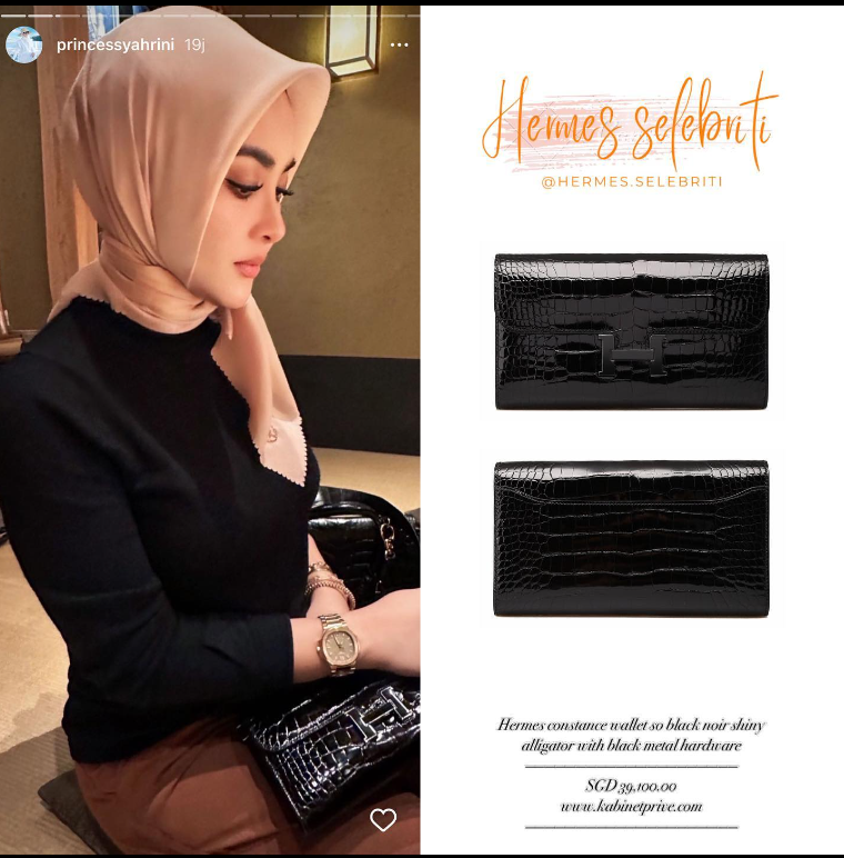 Instagram @hermes.selebriti