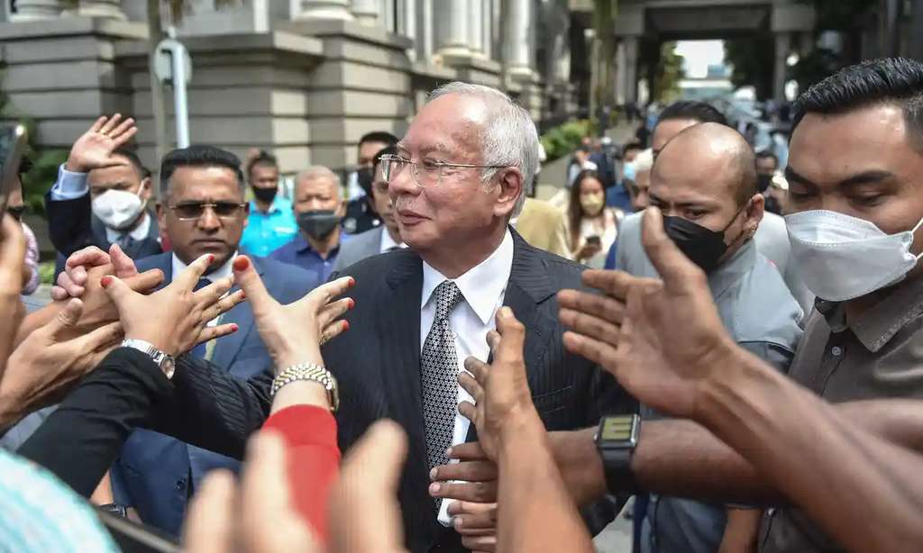 Mantan PM Najib Razak