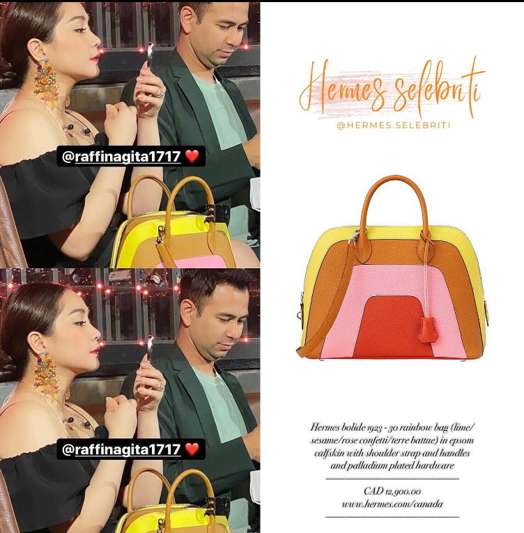 Instagram @hermes.selebriti Instagram @hermes.selebriti