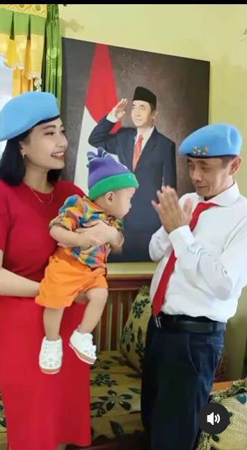 Potret Lord Rangga dan Marwa Potret Lord Rangga dan Marwa
