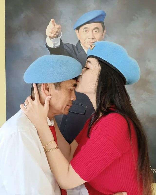 Potret Lord Rangga dan Marwa Potret Lord Rangga dan Marwa