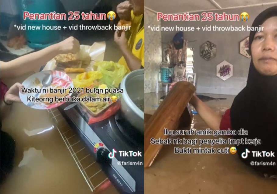 Sempat Viral Pria Berbuka Puasa di Tengah Banjir, Nasibnya Kini Berubah Drastis