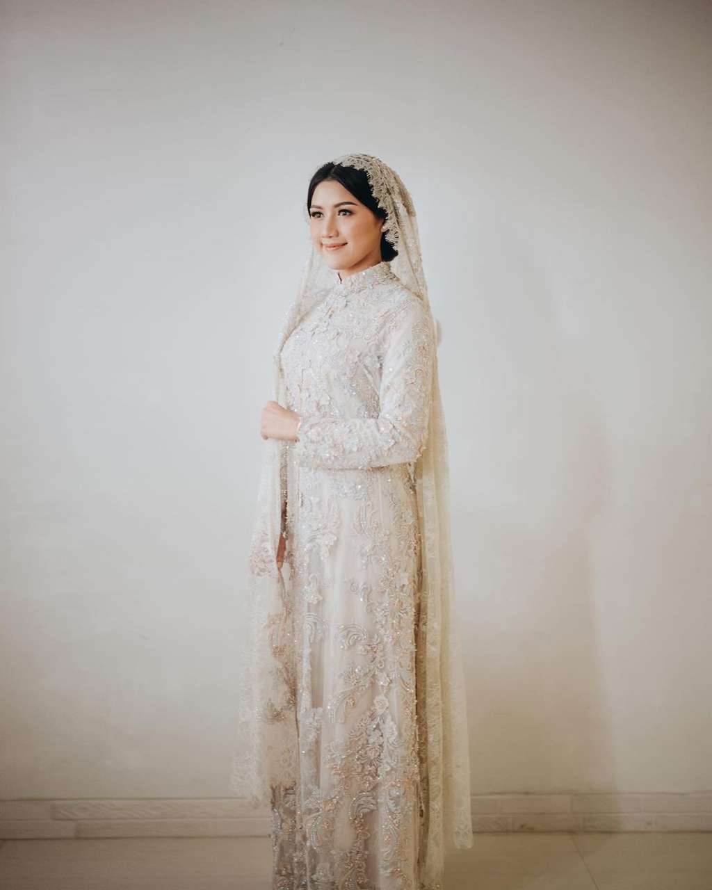 Erina Gudono Saat Pengajian
