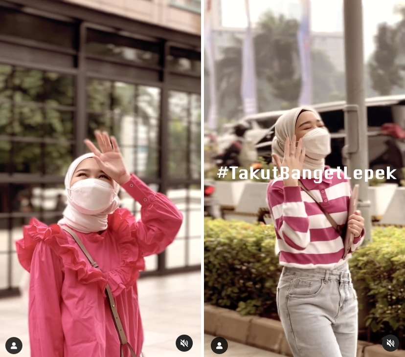 Tips Tampil Standout Seharian dengan Hijab ala Kiara Leswara, Nggak Lagi #TakutBangetLepek