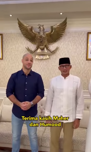 sandiaga uno dan maher zain
