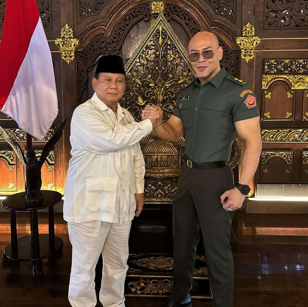 Deddy Corbuzier dan Menhan Prabowo