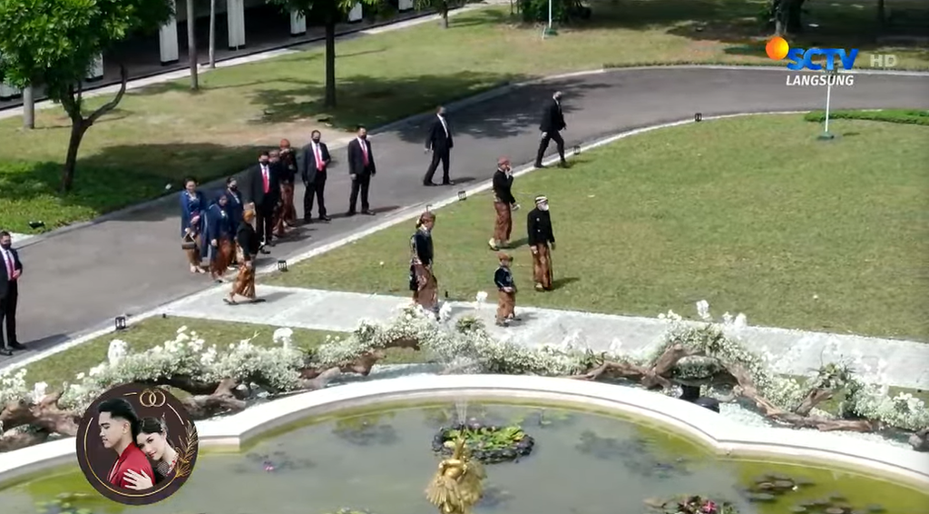 Persiapan Resepsi Kaesang dan Erina