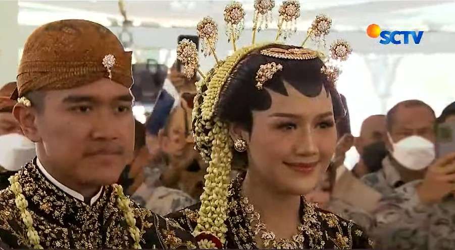 Kaesang dan Erina Gudono