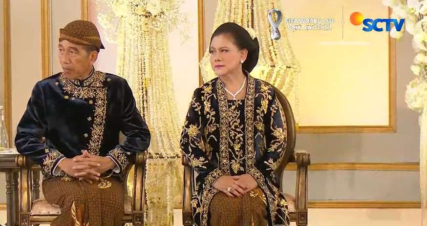 Presiden dan Ibu Iriana Jokowi