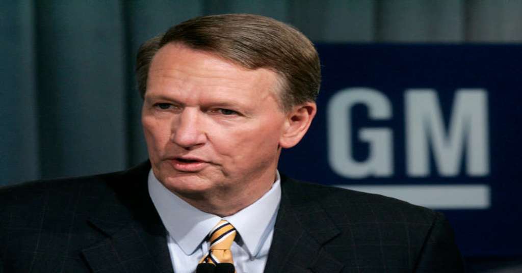 Rick Wagoner, CEO GM