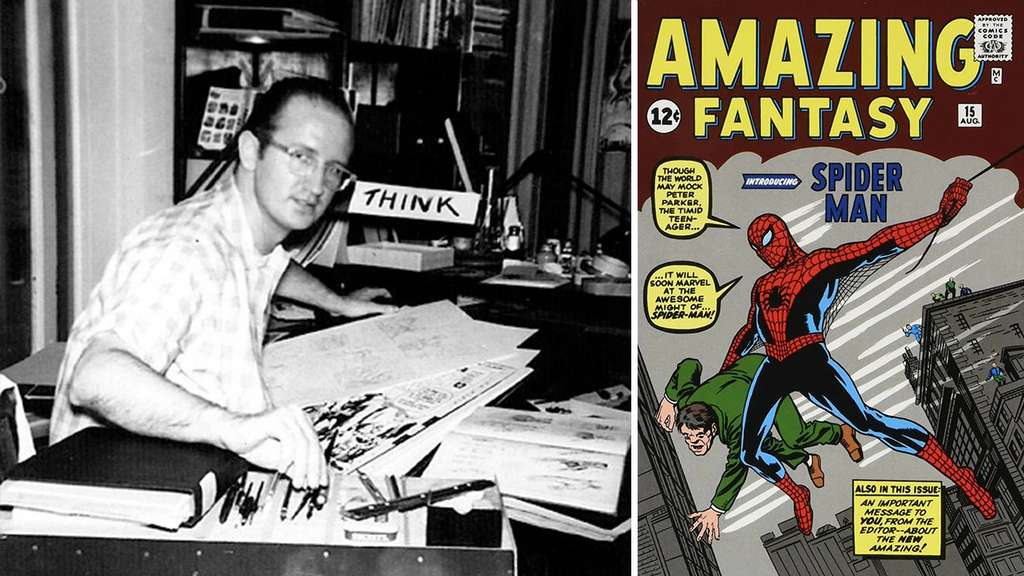 Ilustrator komik Marvel Steve Ditko Ilustrator komik Marvel Steve Ditko