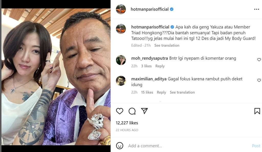 Hotman Paris Hutapea Hotman Paris Hutapea