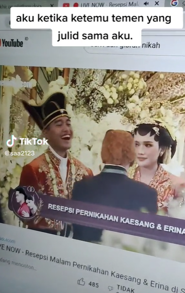 Viral Momen Kaesang Tertawa Palsu di Pernikahan