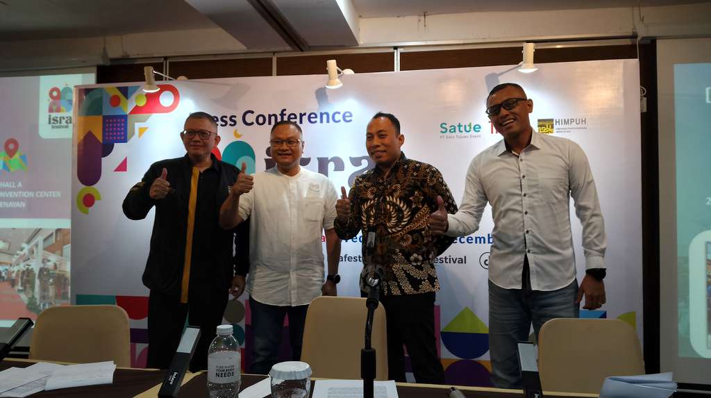 Konferensi pers Isra Festival