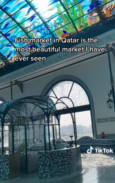 Mewahnya Pasar Ikan di Qatar, Bangunan bak Hotel Bintang Lima