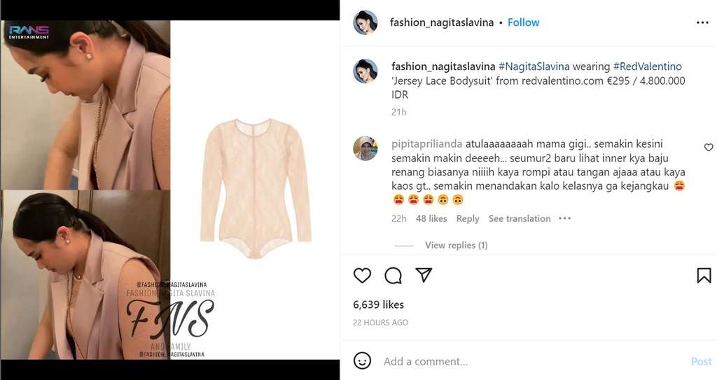 Baju Nagita Slavina Baju Nagita Slavina