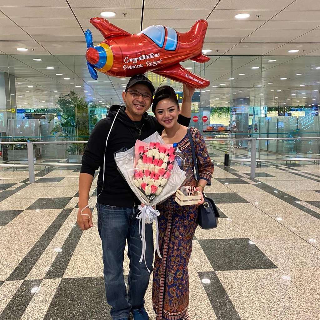 Potret Raiyah istri Danny Rukmana