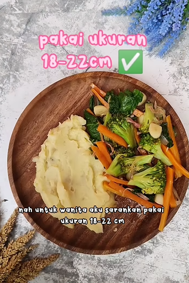 Piring Bulat untuk Diet
