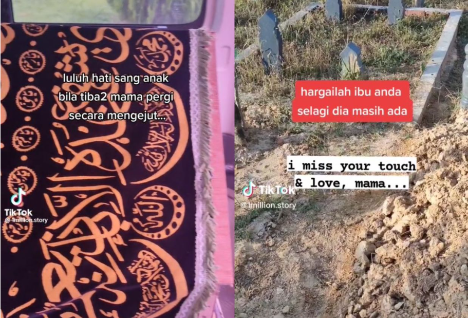 Nyesek,  Pria Ini Santap Masakan Terakhir Ibu sebelum Meninggal