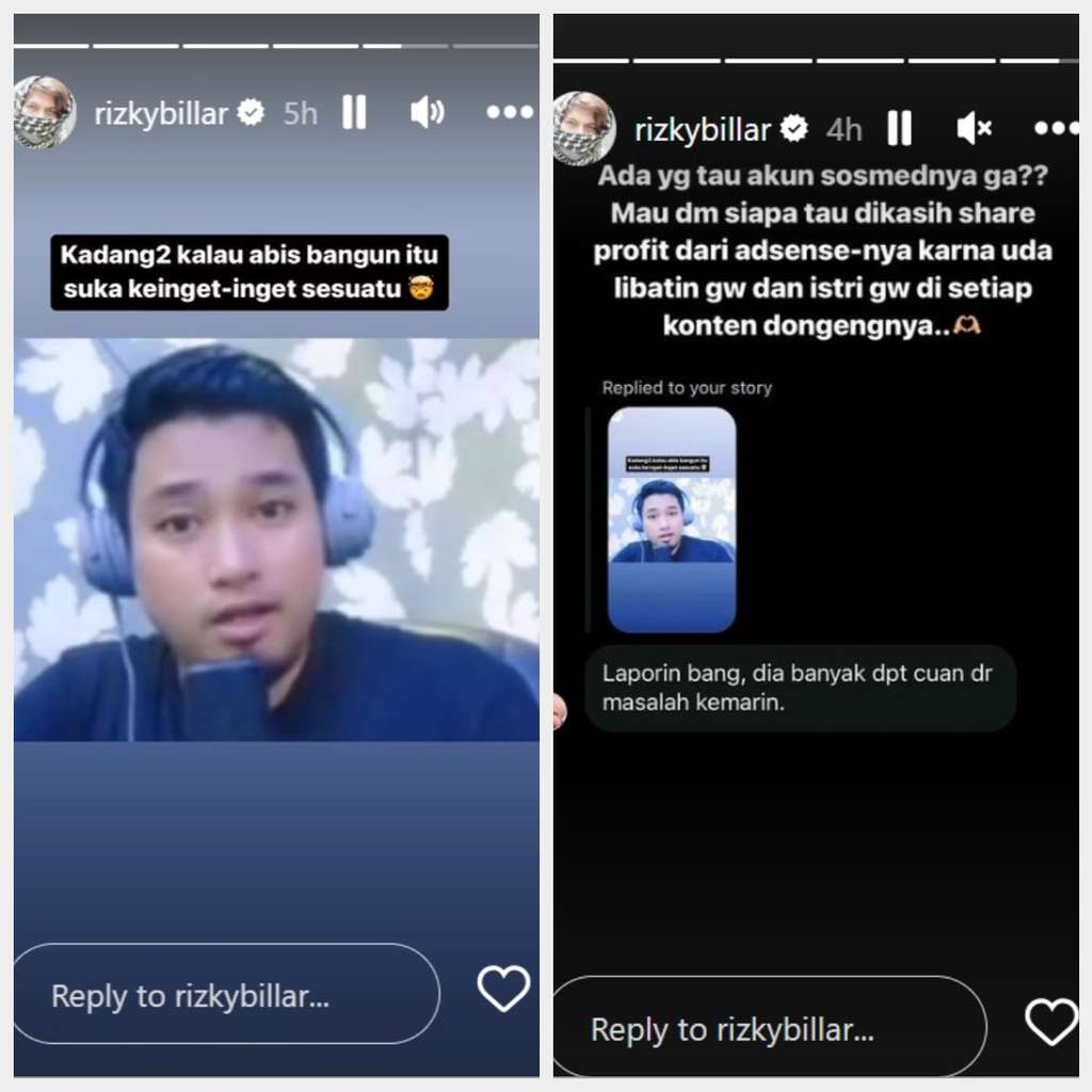 Unggahan Rizky Billar