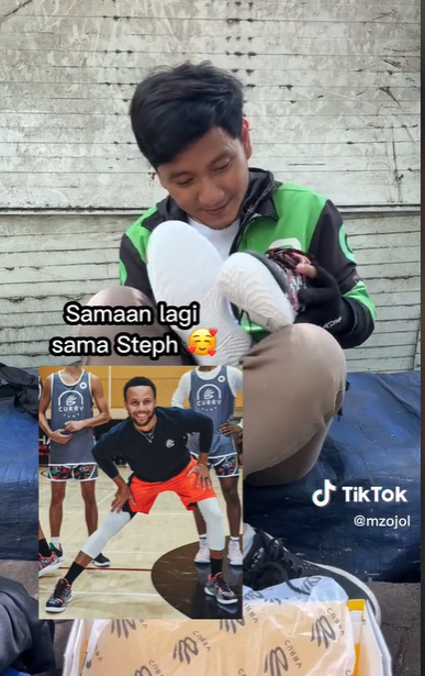 Nasib Mujur Driver Ojol Mendadak Diberi Sepatu Branded oleh Gading Marten