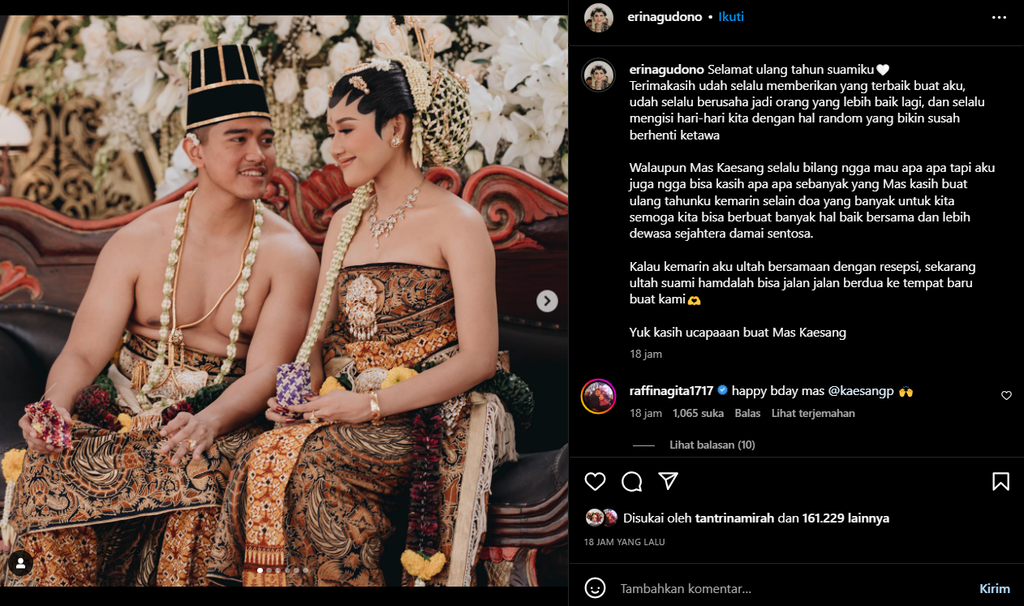 Kaesang Ulang Tahun