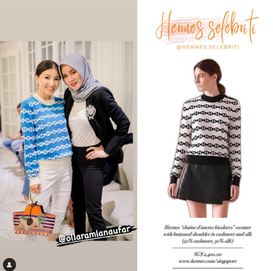 Instagram @hermes.selebriti.