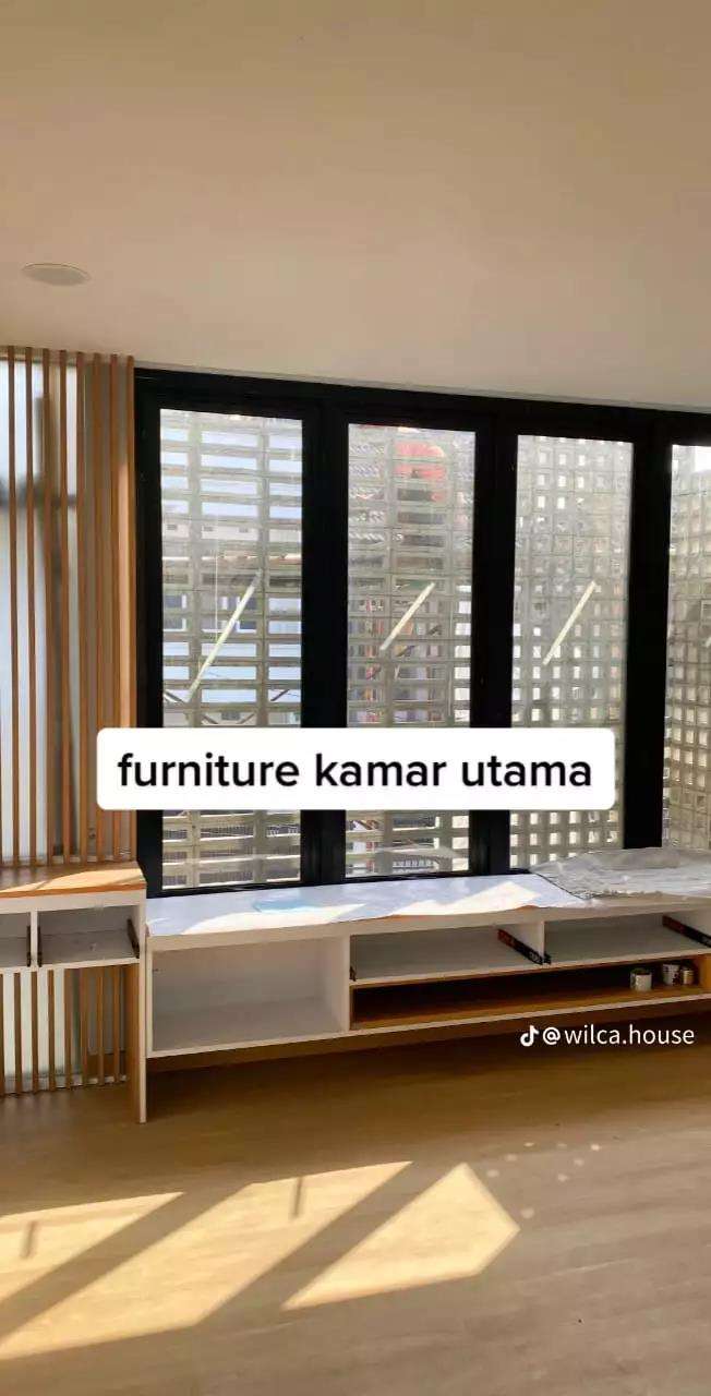 Transformasi rumah sederhana menjadi hunian bergaya interior rumah Skandinavia.