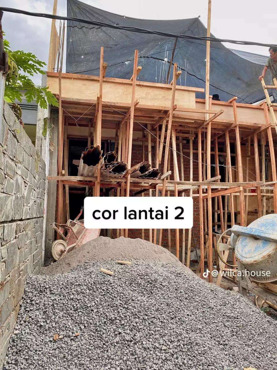 Transformasi rumah sederhana menjadi hunian bergaya interior rumah Skandinavia.
