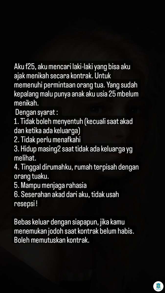 Heboh Wanita Cari Suami untuk Kawin Kontrak