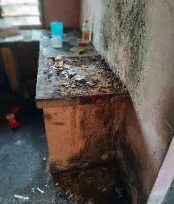 Penyewa dari neraka, rumah kontrakan ditinggalkan dalam kondisi memprihatinkan.