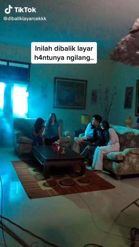 Di balik layar penampakan hantu menghilang dalam sinetron.