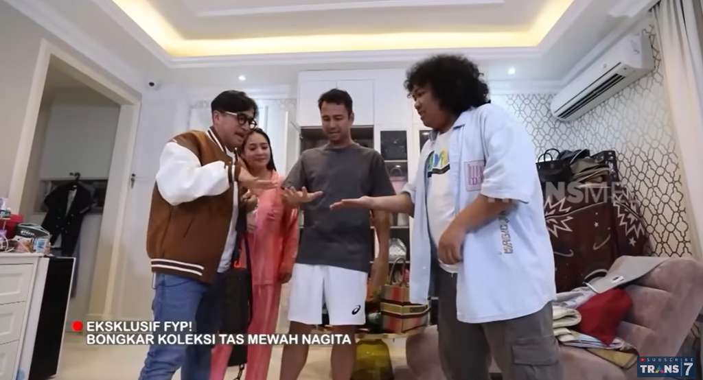 Irfan bersama Raffi, Marshel dan Gigi