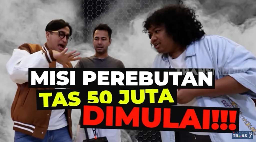 Irfan Hakim bersama Raffi dan Marshel