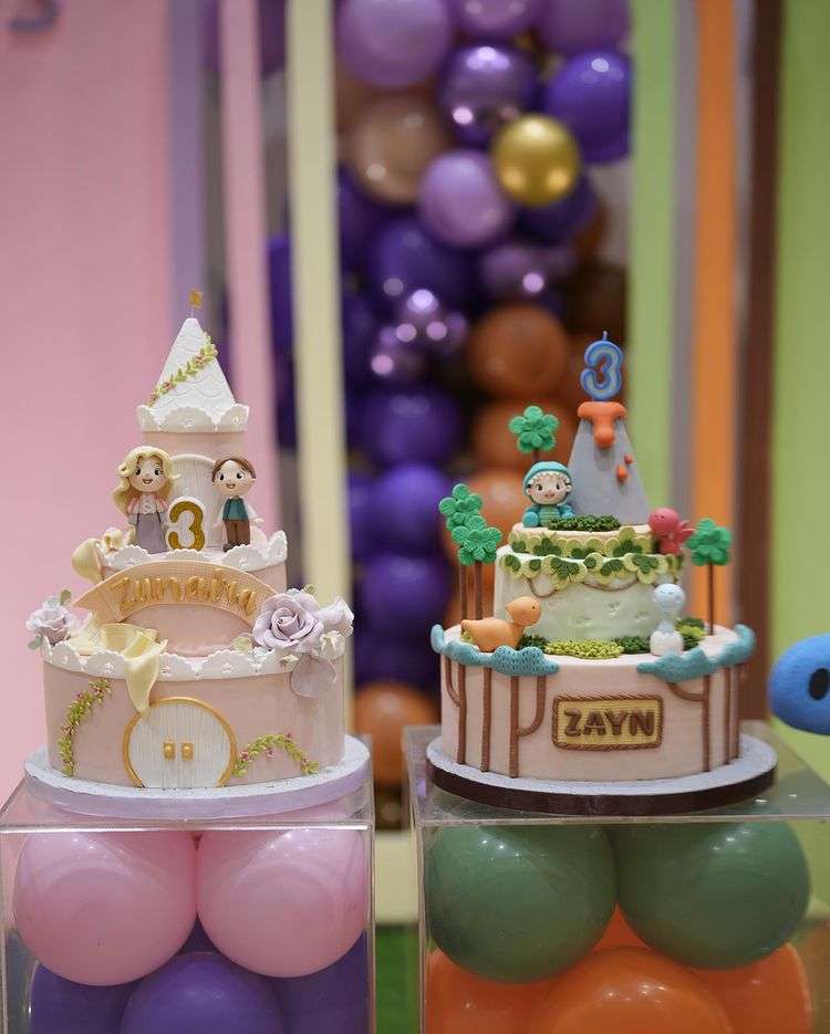 Ulang tahun Zayn dan Zunaira