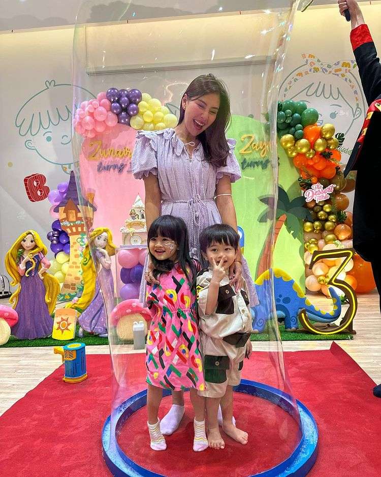 Ulang tahun Zayn dan Zunaira