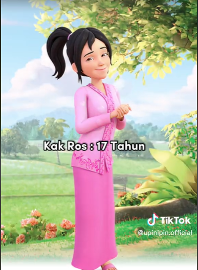 Dikenal Dewasa dan Suka Marah-marah, Ternyata Usia Kak Ros Upin Upin Di Luar Dugaan
