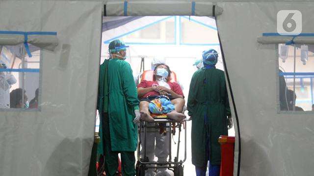 Pasien Covid di RSUD Cengkareng