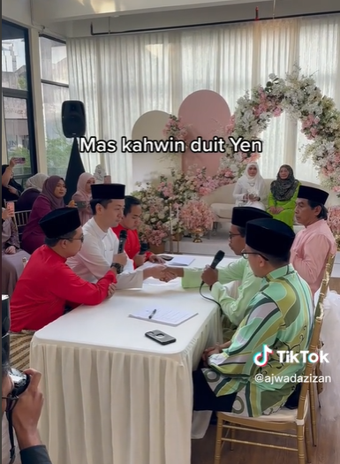 Viral Akad Nikah Pakai Bahasa Jepang