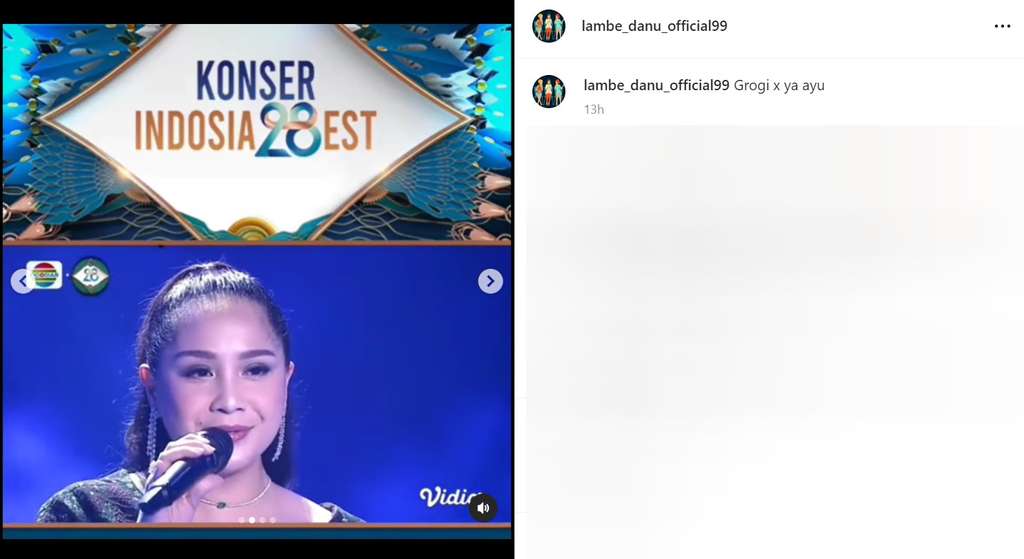 Penampilan Nagita di HUT Indosiar Penampilan Nagita di HUT Indosiar