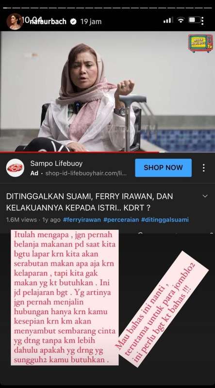 Unggahan Nafa Urbach